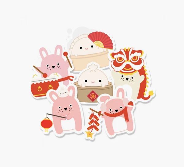 Lunar New Year Stickers