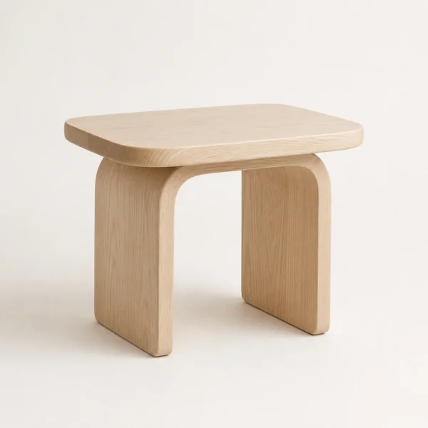 Arc Ash Side Table