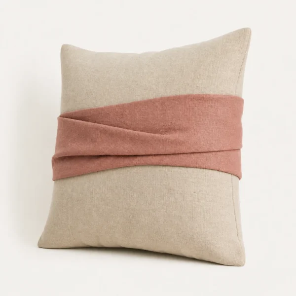 Fold Linen Cushion alternate view